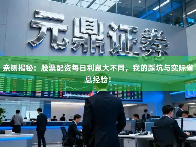 亲测揭秘：股票配资每日利息大不同，我的踩坑与实际省息经验！