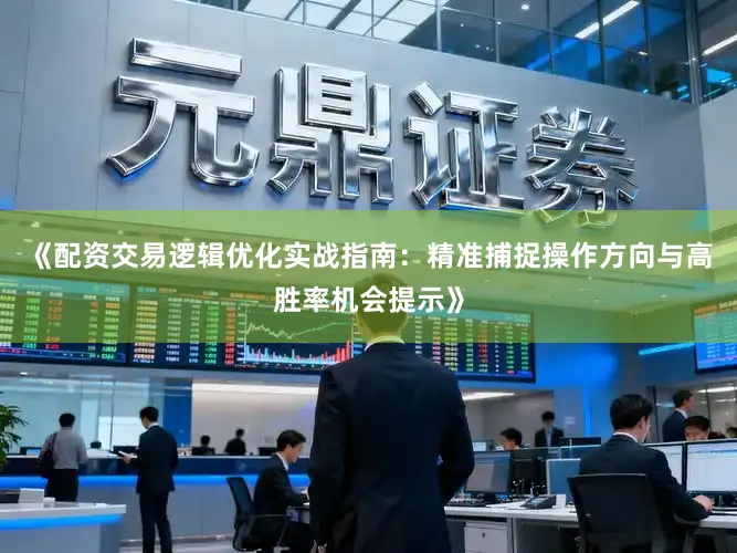 《配资交易逻辑优化实战指南：精准捕捉操作方向与高胜率机会提示》
