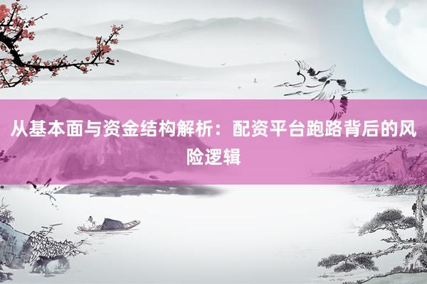 从基本面与资金结构解析：配资平台跑路背后的风险逻辑
