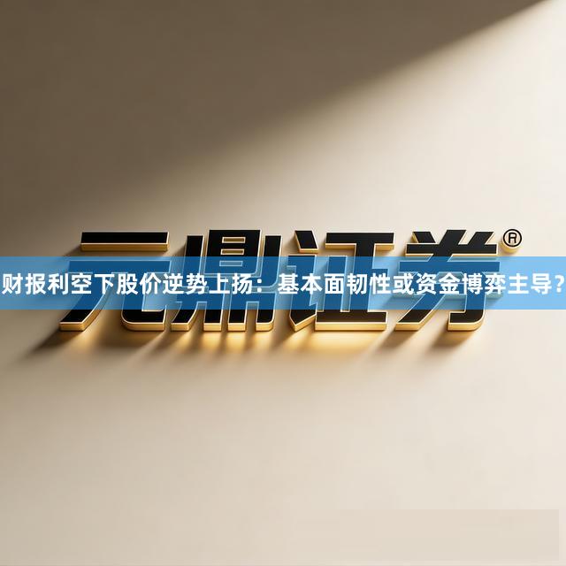 财报利空下股价逆势上扬：基本面韧性或资金博弈主导？