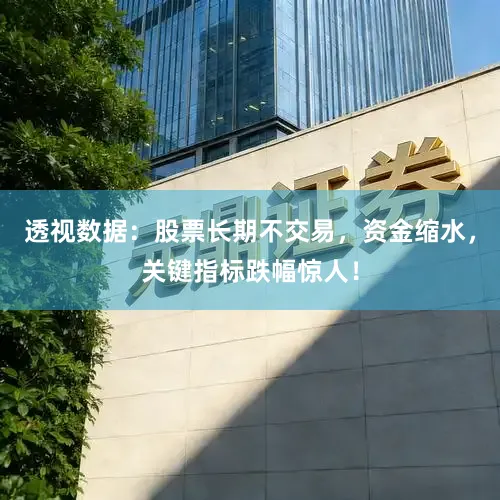 透视数据:股票长期不交易,资金缩水,关键指标跌幅惊人!