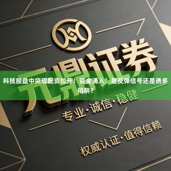 科技股盘中突现配资拉升！资金涌入，是反弹信号还是诱多陷阱？