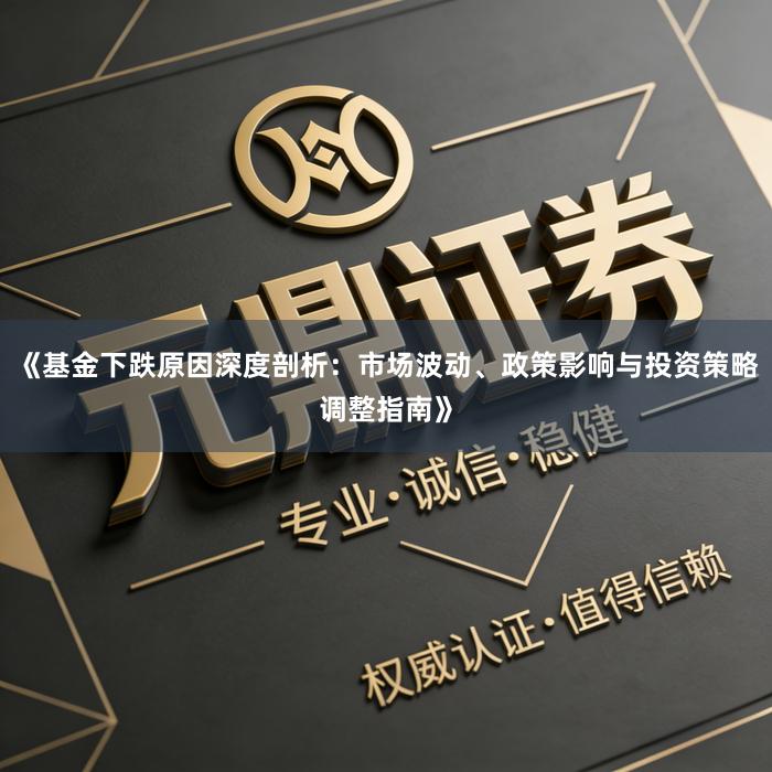 《基金下跌原因深度剖析：市场波动、政策影响与投资策略调整指南》