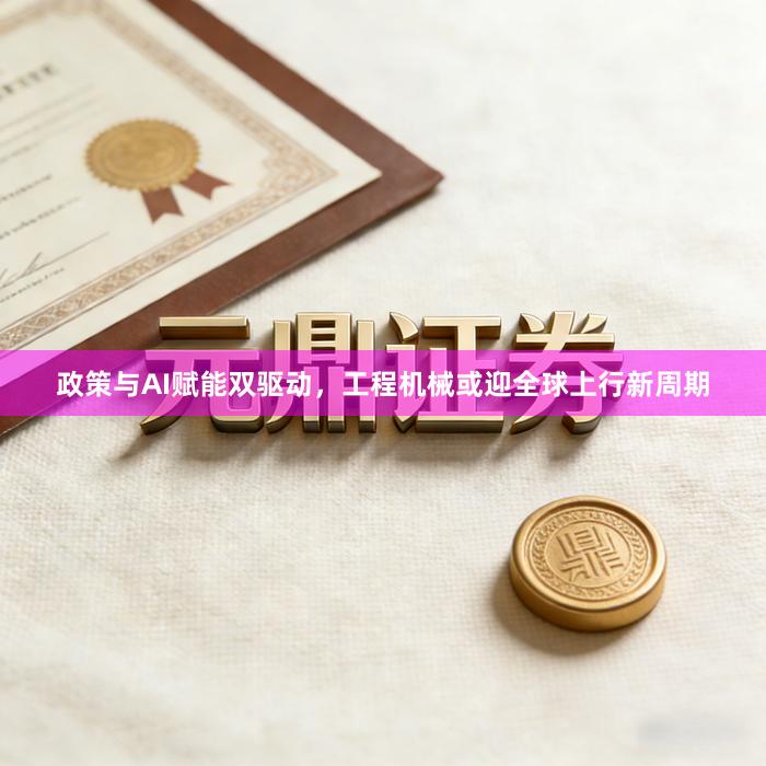 政策与AI赋能双驱动，工程机械或迎全球上行新周期
