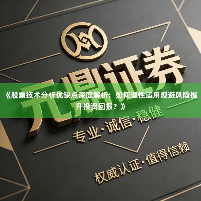 《股票技术分析优缺点深度解析：如何理性运用规避风险提升投资回报？》