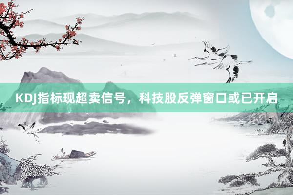 KDJ指标现超卖信号，科技股反弹窗口或已开启