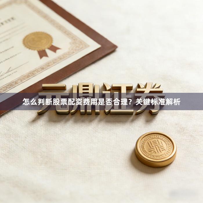 怎么判断股票配资费用是否合理？关键标准解析