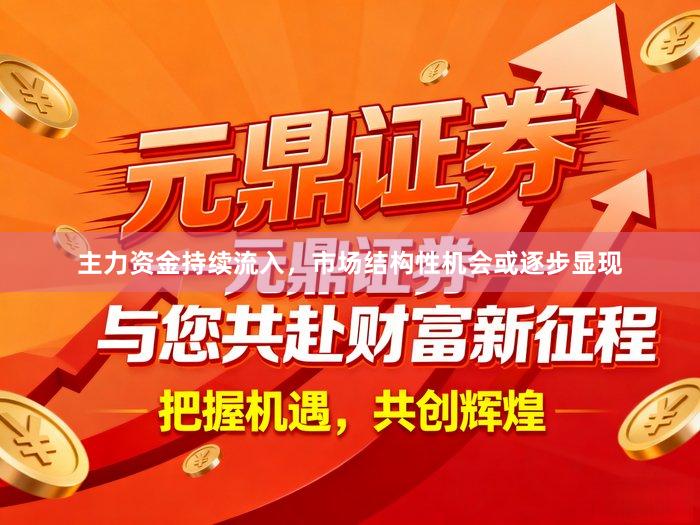主力资金持续流入，市场结构性机会或逐步显现